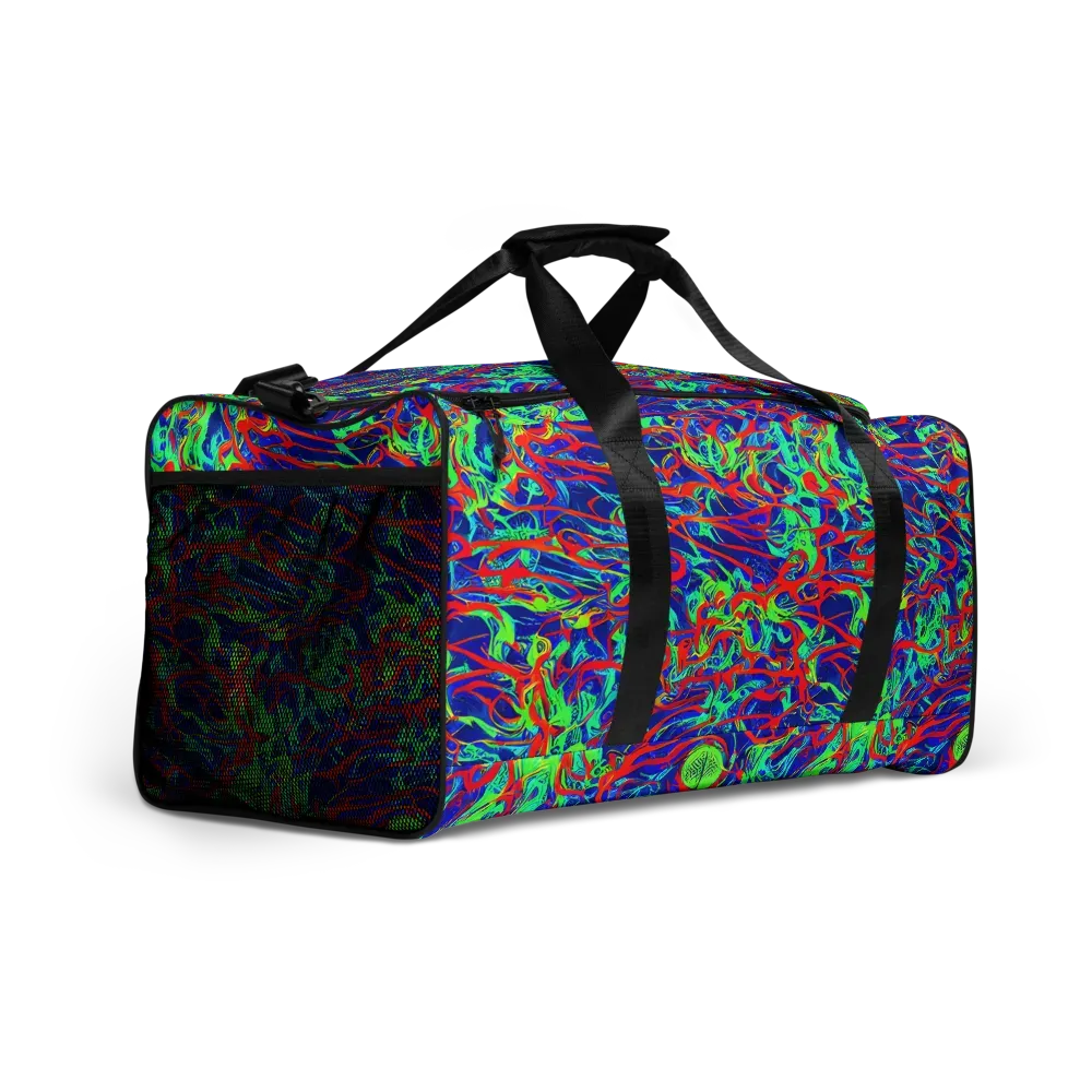 Sonic Fluorescence on Duffle Bag — Right Front