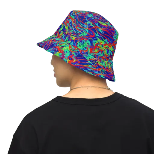Sonic Fluorescence on a Reversible Bucket Hat
