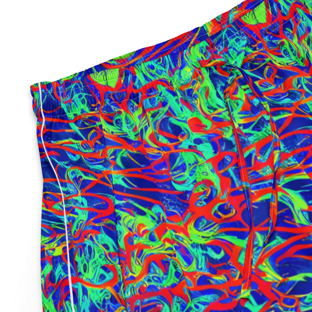 Sonic Fluorescence on Women's Pajama Shorts — Product details