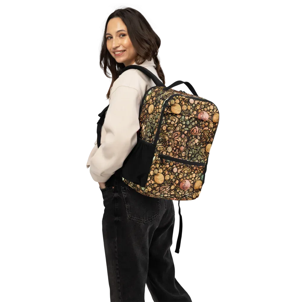 Inkstone Garden on Utility Backpack — Back