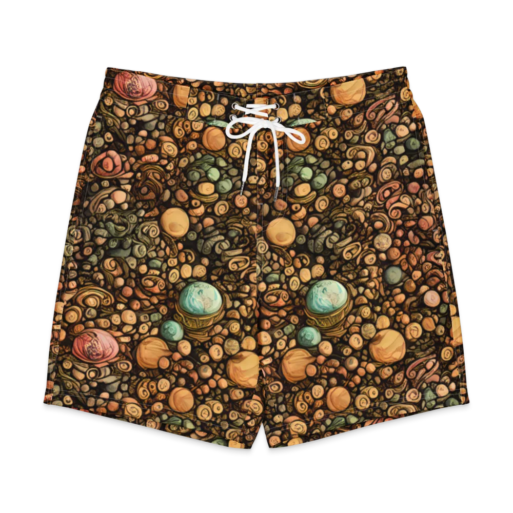 Inkstone Garden on Men's Board Shorts — Front