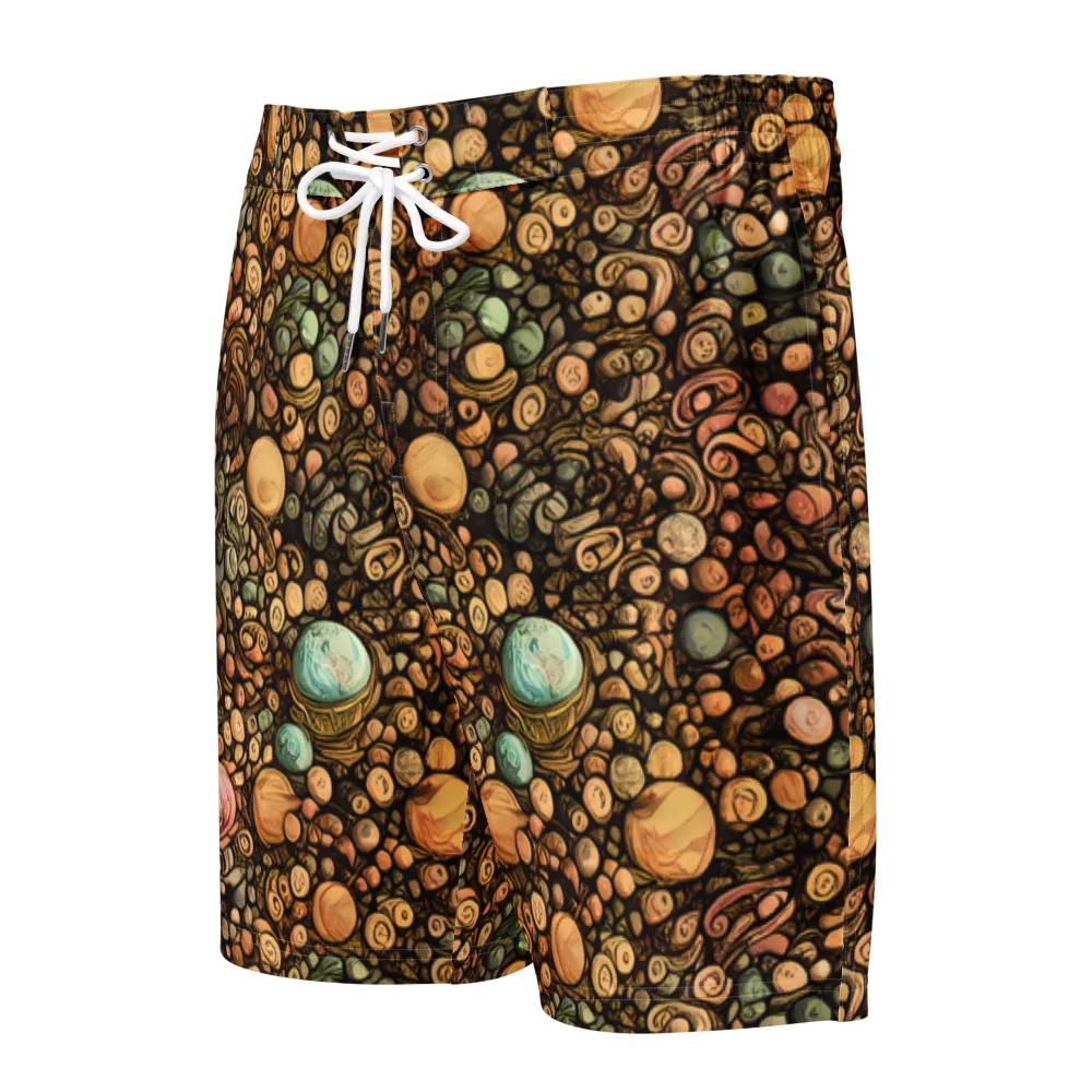 Inkstone Garden on Men's Board Shorts — Front