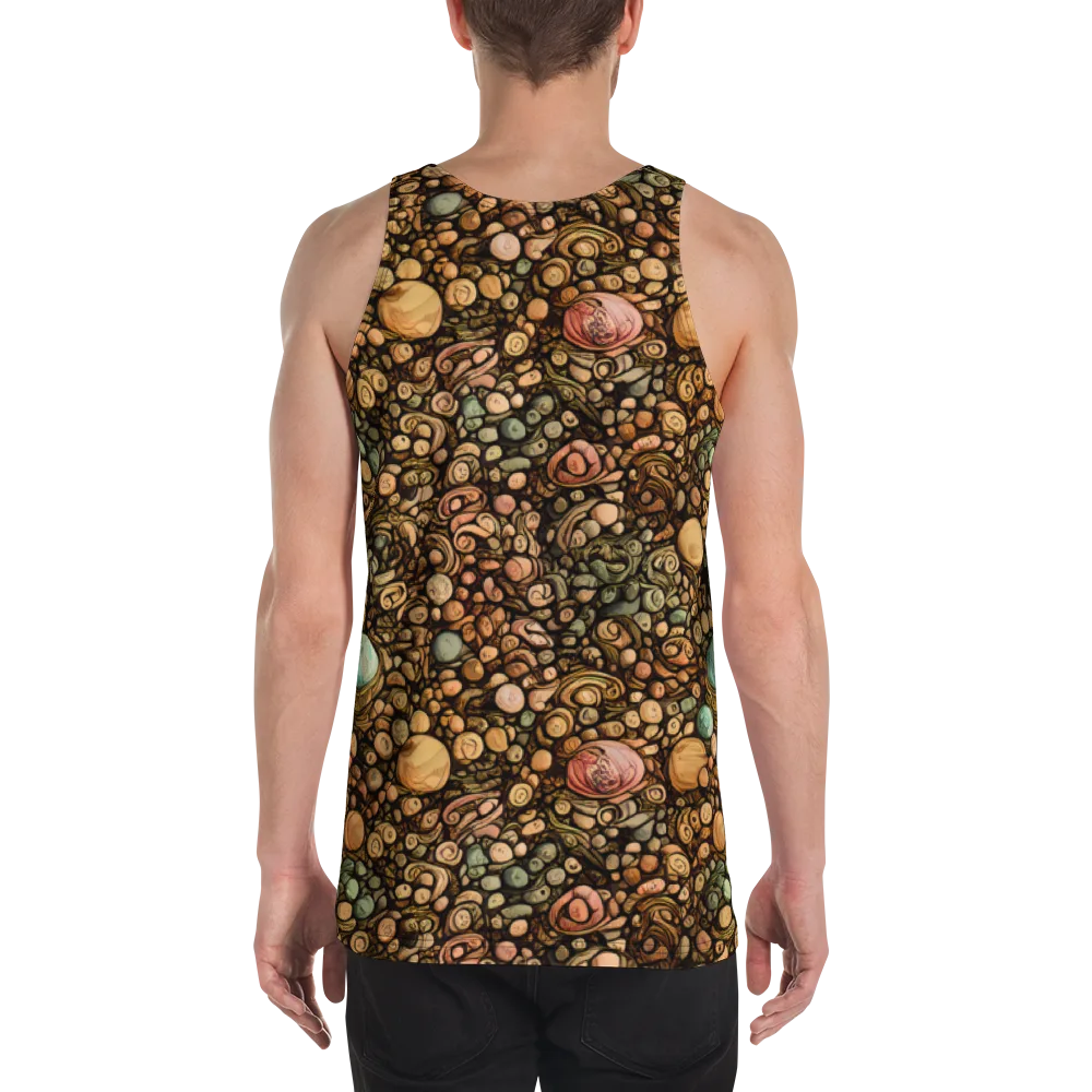 Inkstone Garden on Men's Tank Top — Back