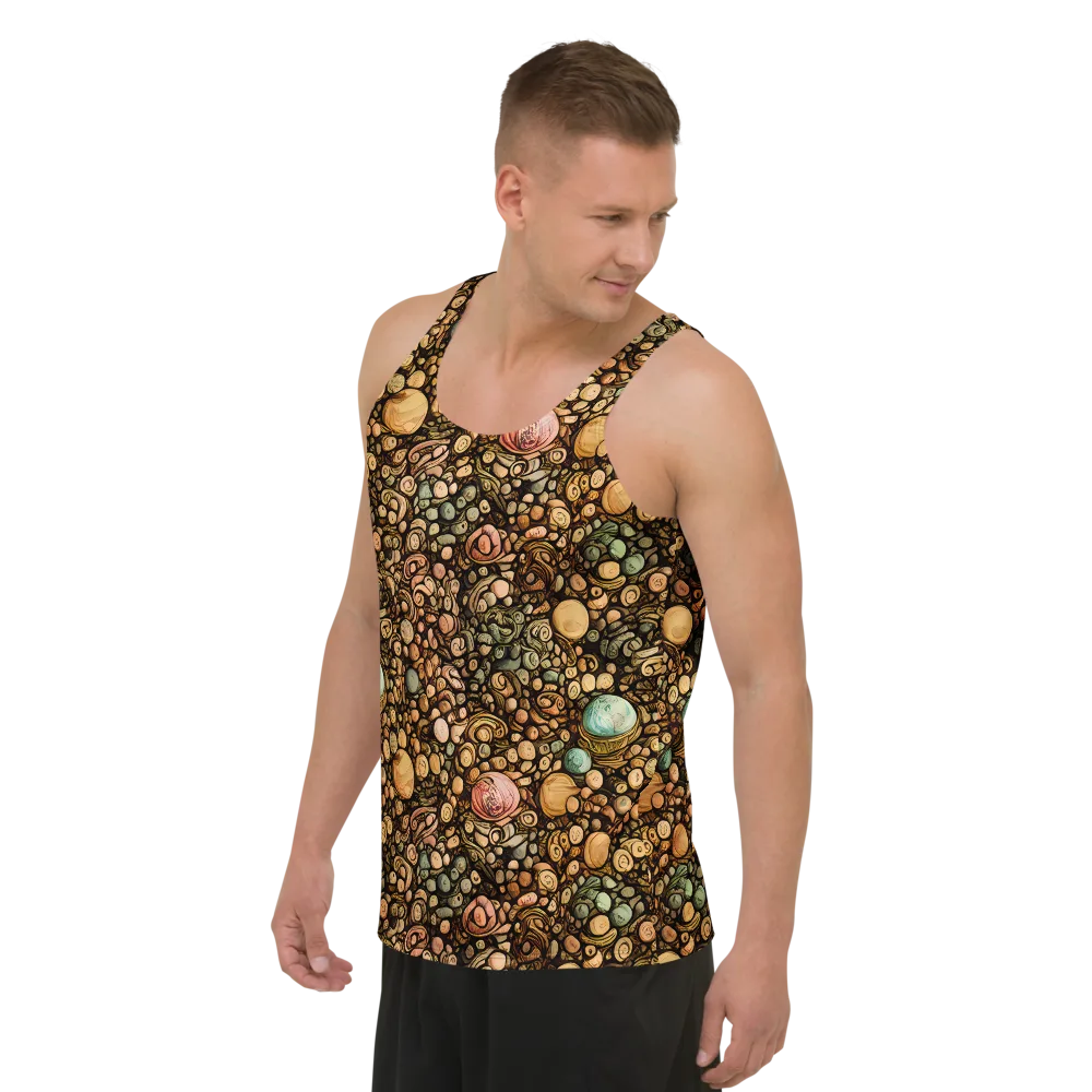 Inkstone Garden on Men's Tank Top — Left Front