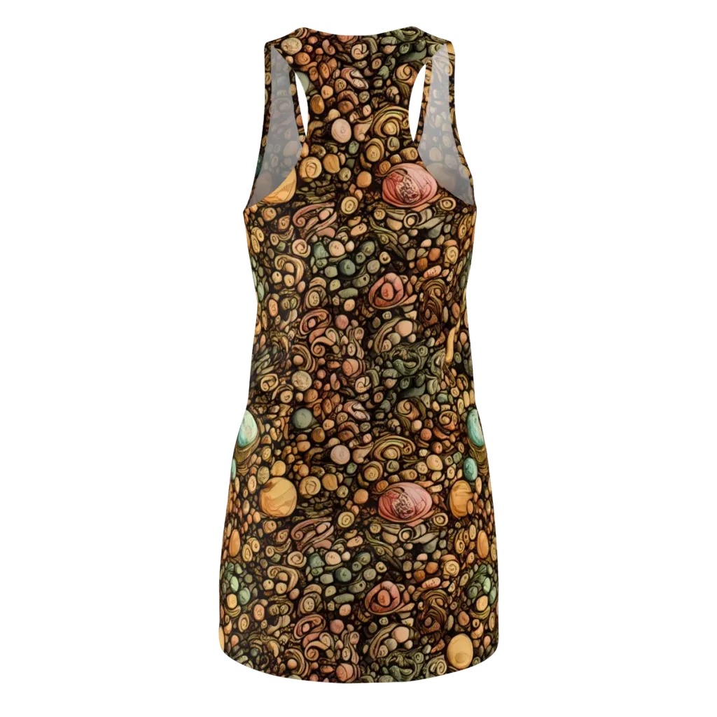 Inkstone Garden on Racerback Dress — Back