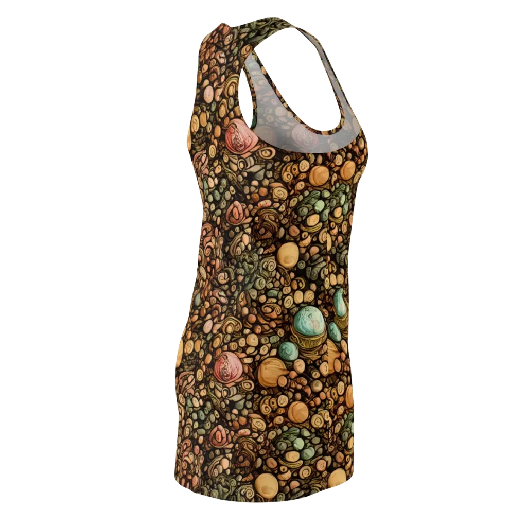 Inkstone Garden on Racerback Dress — Back Side