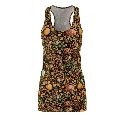 Inkstone Garden on a Racerback Dress