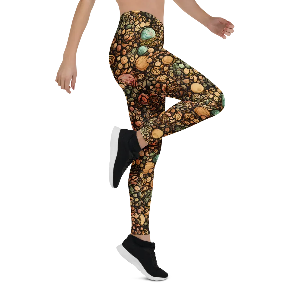 Inkstone Garden on Leggings — Right