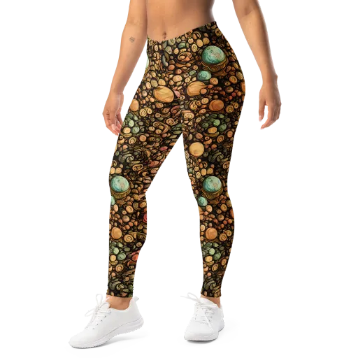 Inkstone Garden on a Leggings