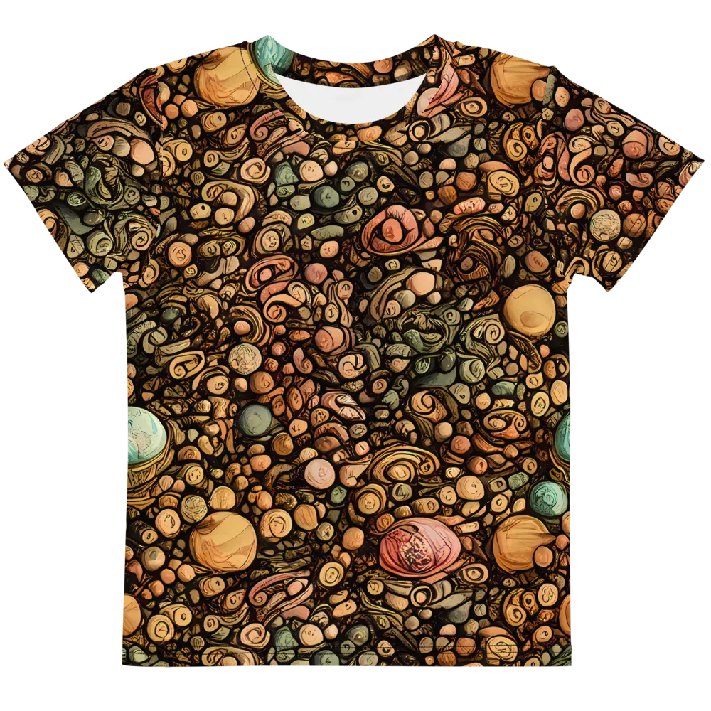 Inkstone Garden on Kids Crew Neck T-Shirt — Front