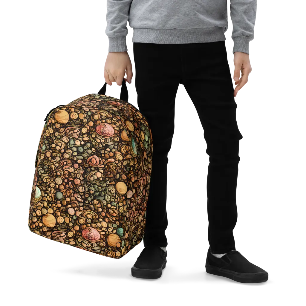 Inkstone Garden on Minimalist Backpack — Zoomed-in