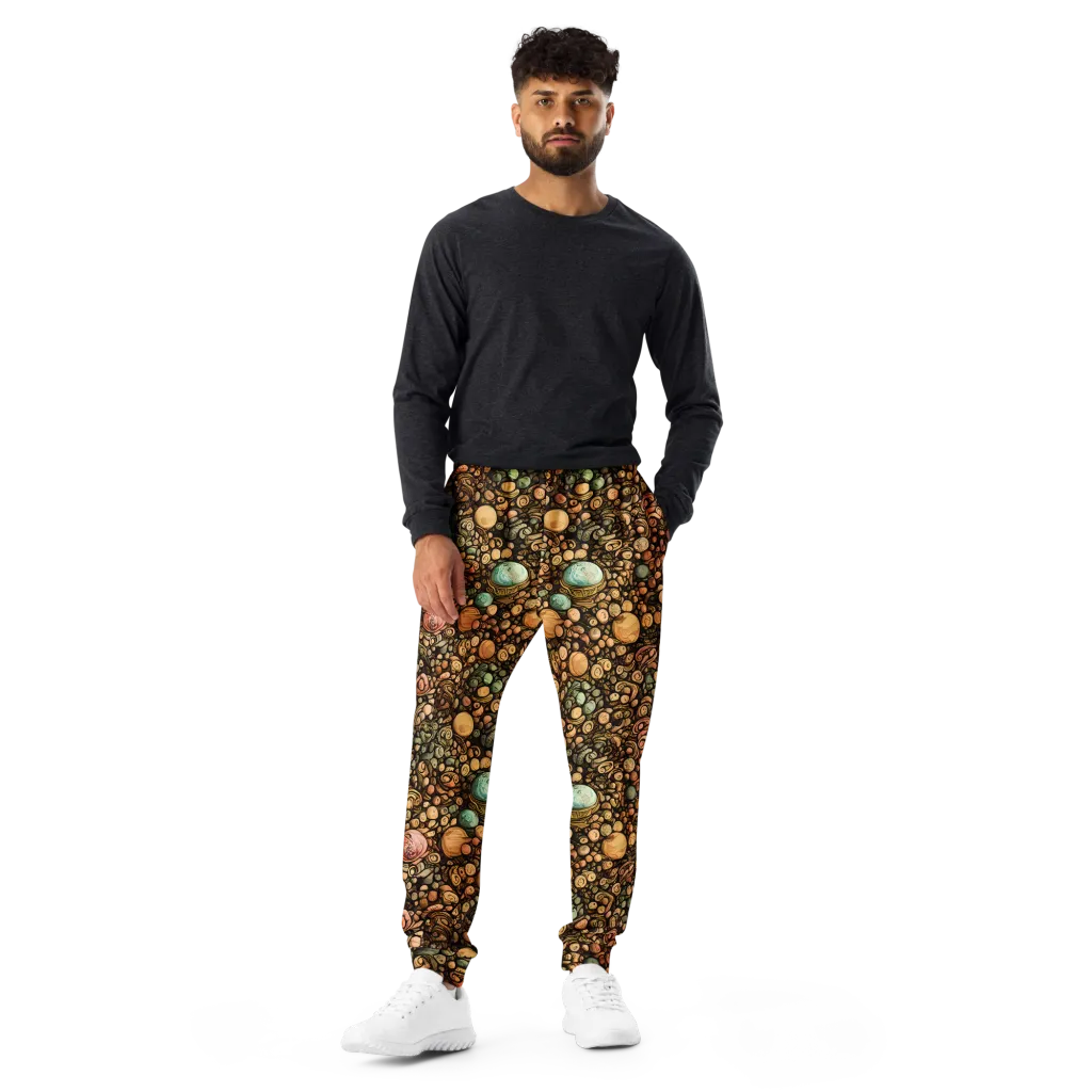 Inkstone Garden on Men's Joggers — Front