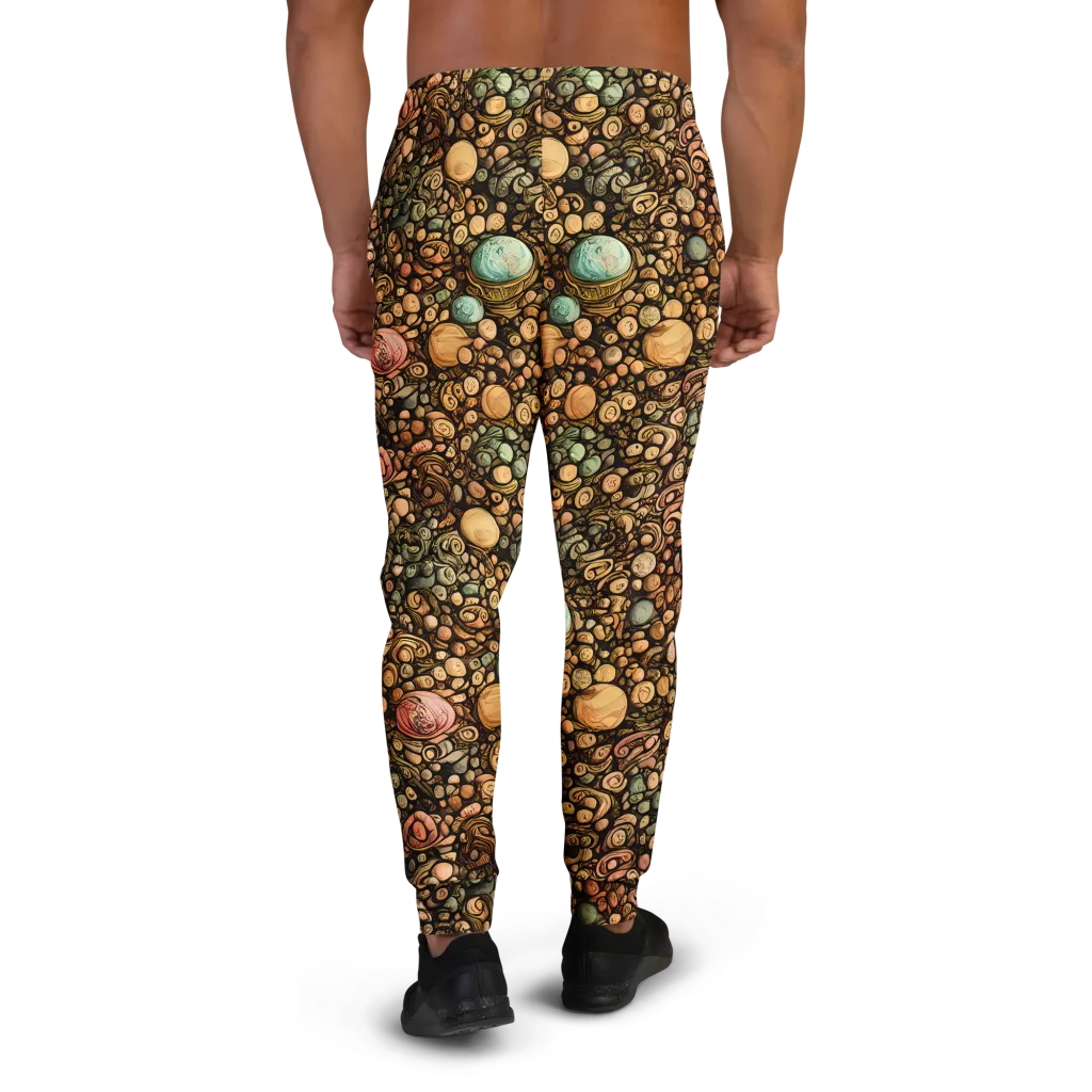 Inkstone Garden on Men's Joggers — Back