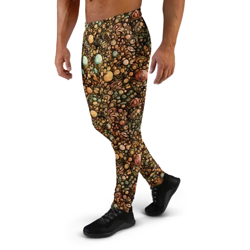 Inkstone Garden on a Men's Joggers