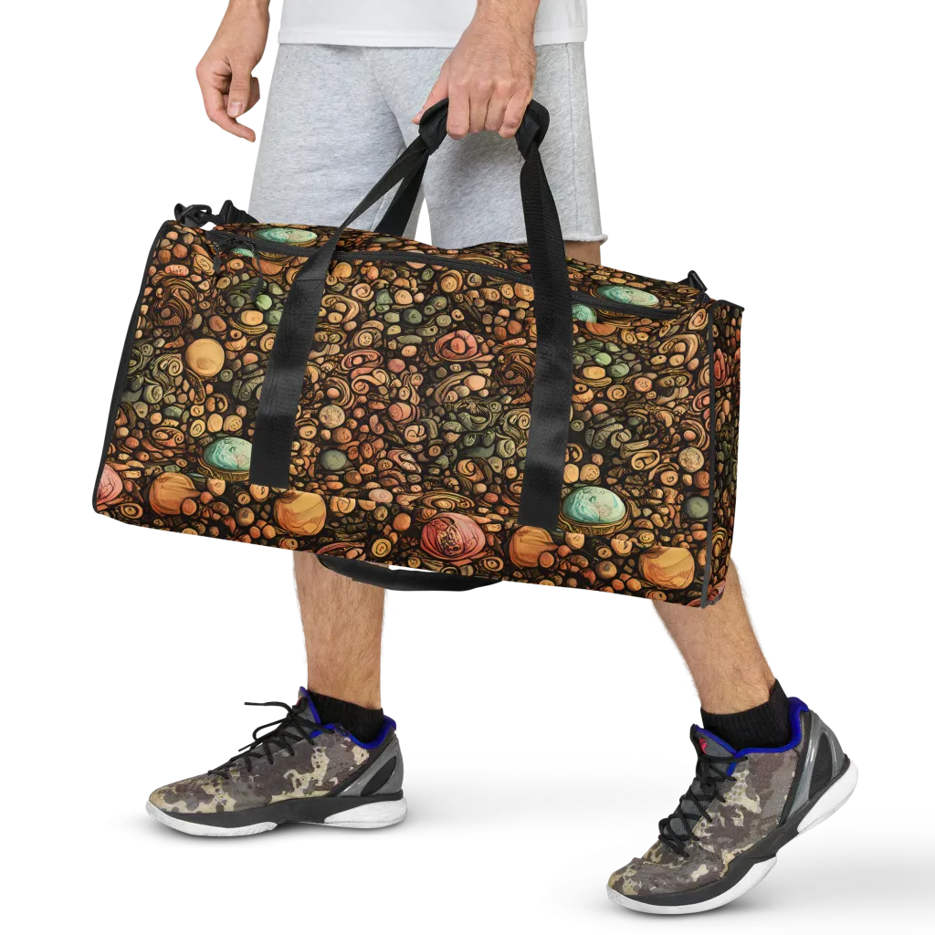 Inkstone Garden on Duffle Bag — Front