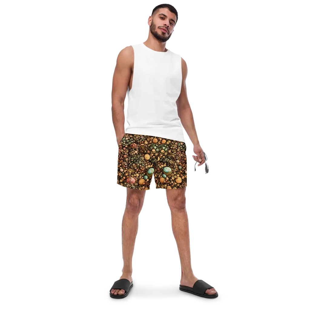 Inkstone Garden on Swim Trunks — Front