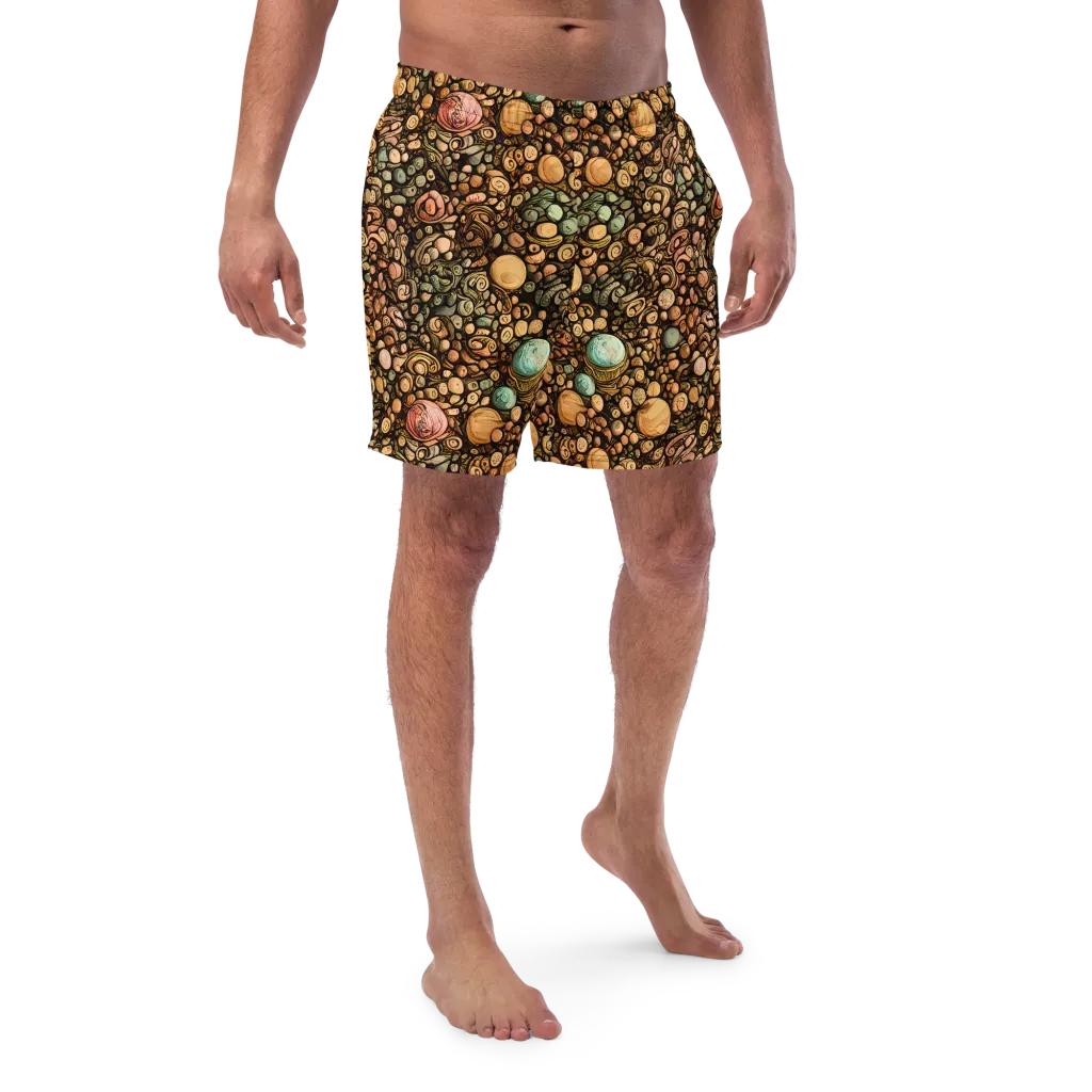 Inkstone Garden on Swim Trunks — Front