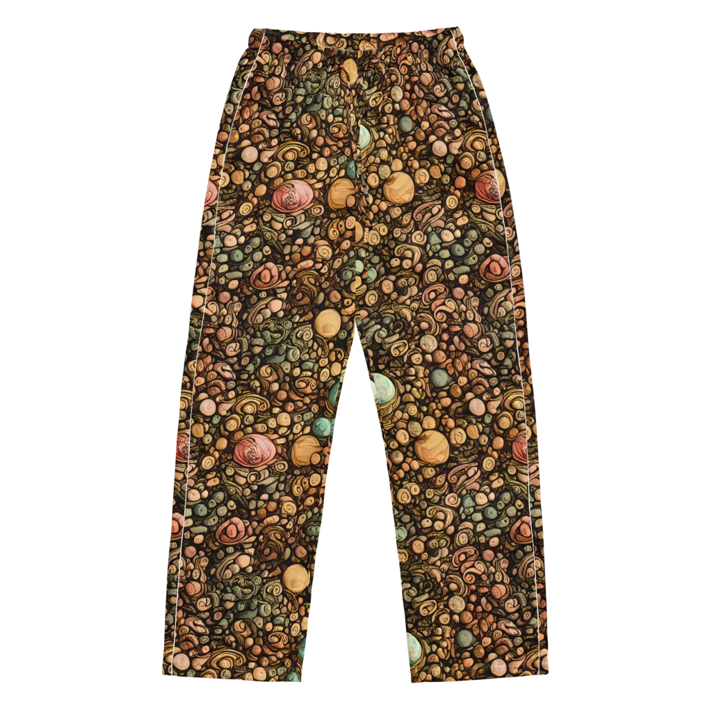 Inkstone Garden on Women's Pajama Pants — Front