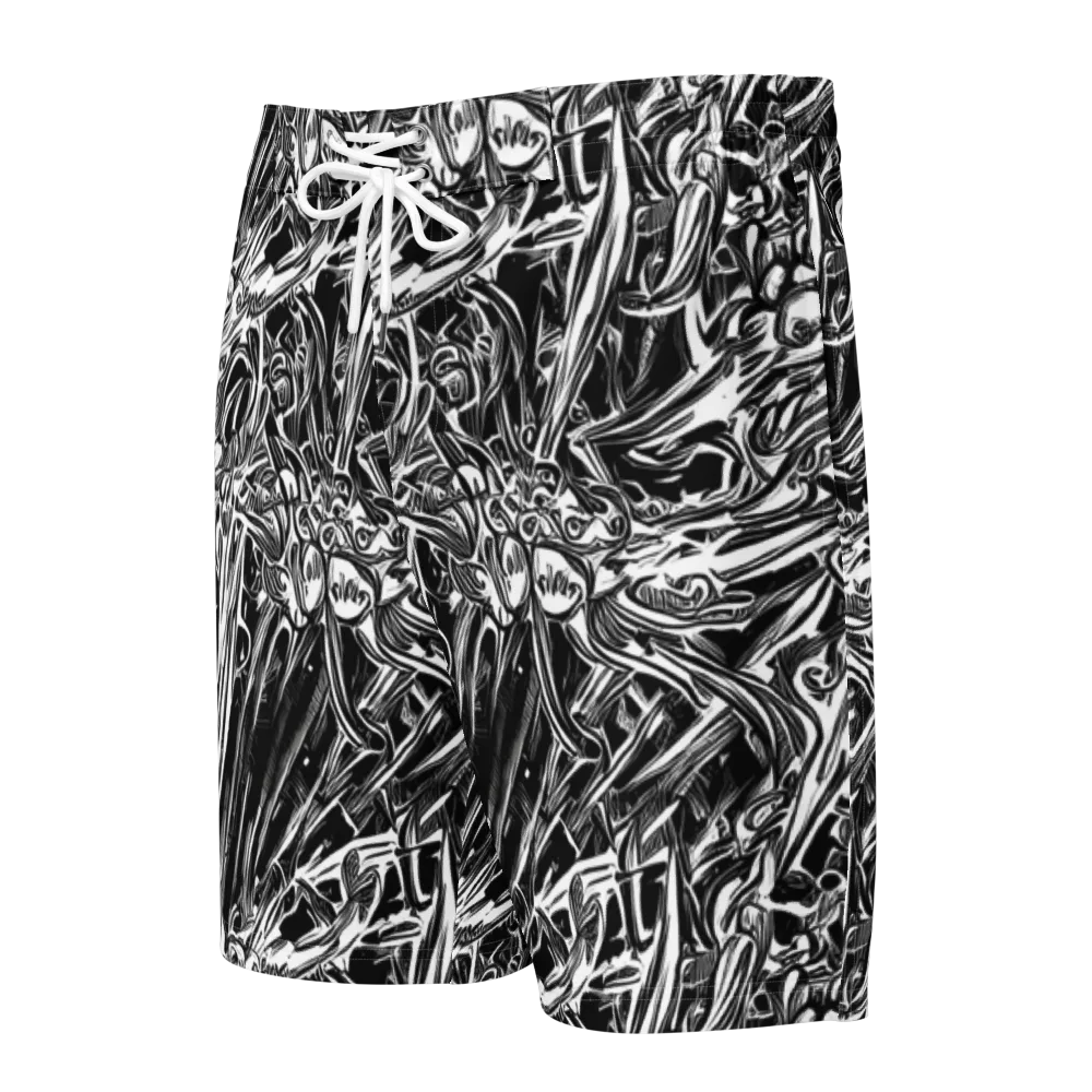 Blackwater Etch on Men's Board Shorts — Front