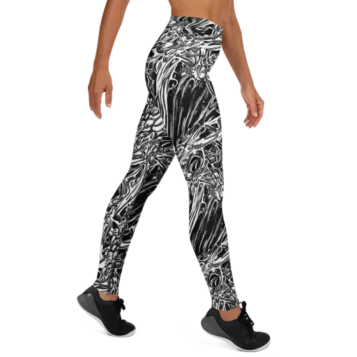 Blackwater Etch on a Yoga Leggings