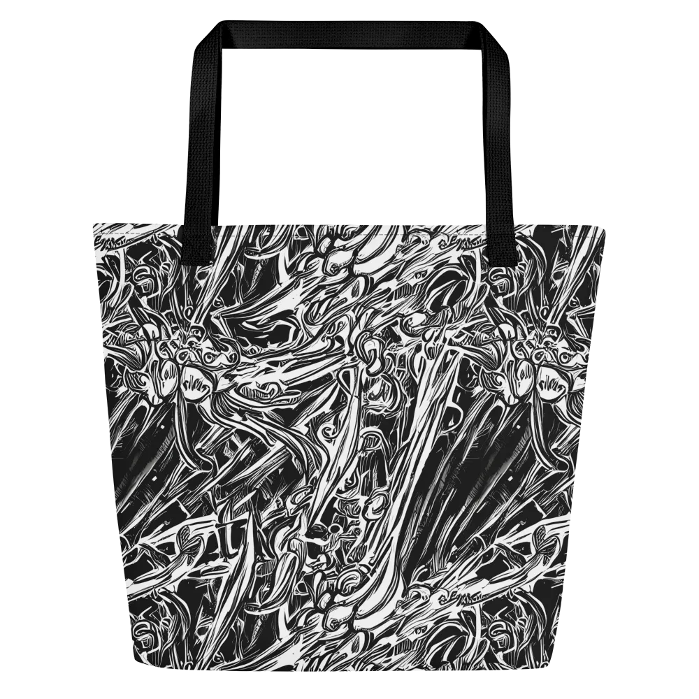 Blackwater Etch on Large Tote Bag W/ Pocket — Front