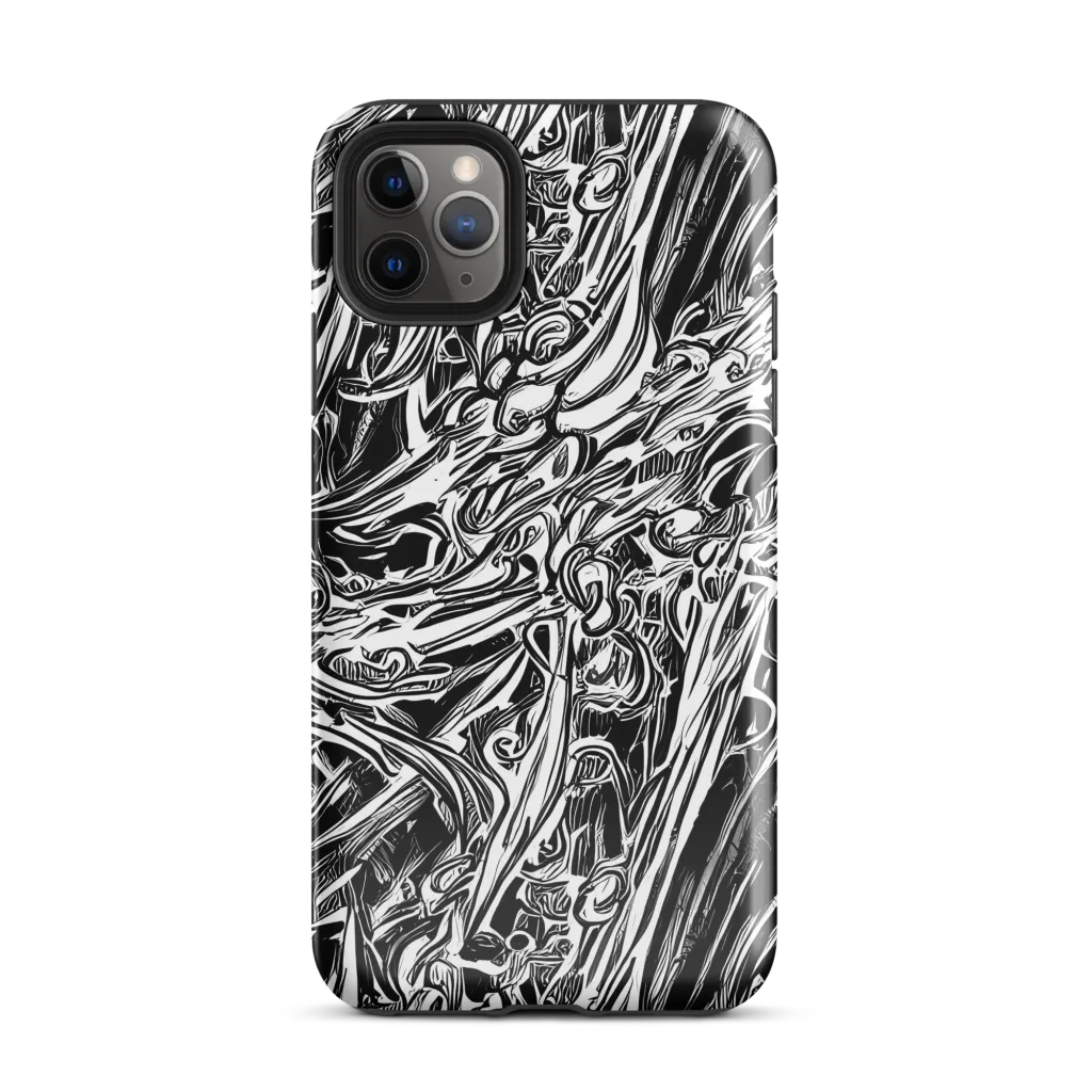 Blackwater Etch on Tough Case for iPhone® — Front