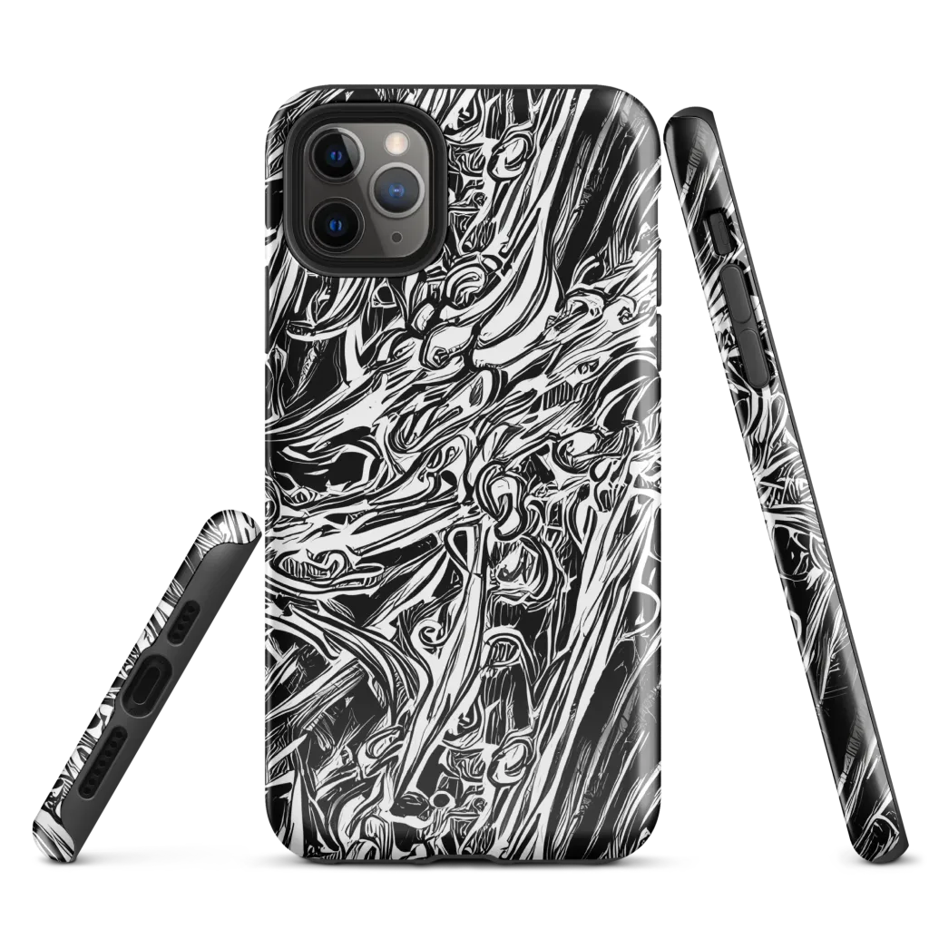Blackwater Etch on Tough Case for iPhone® — Front
