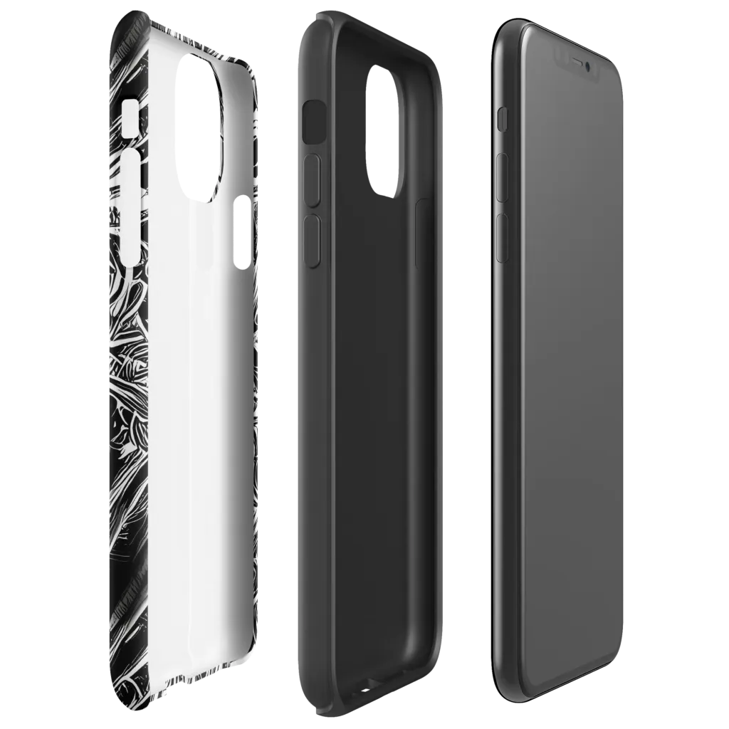 Blackwater Etch on Tough Case for iPhone® — Right