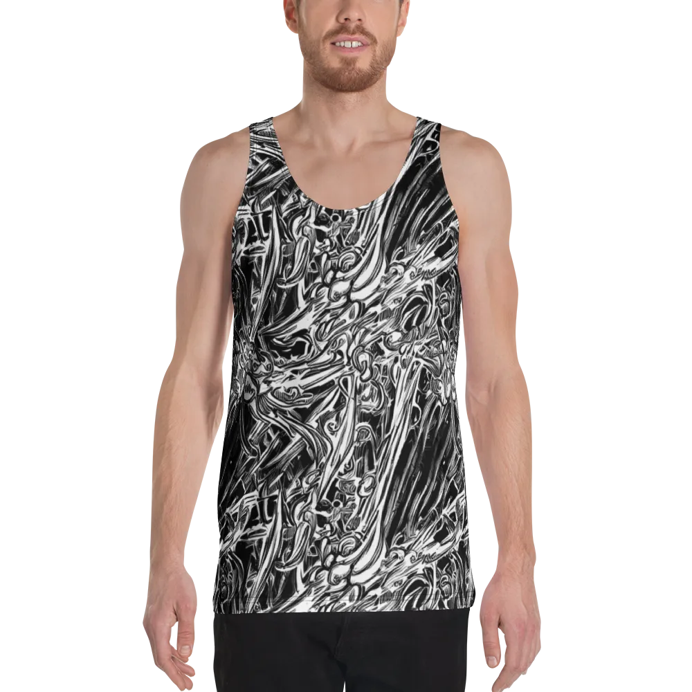 Blackwater Etch on Men's Tank Top — Front