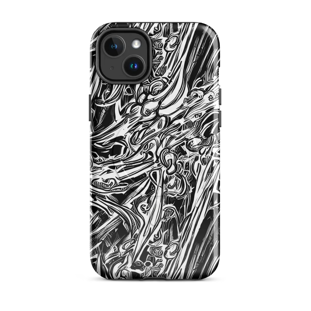Blackwater Etch on MagSafe Tough Case for iPhone® — Front