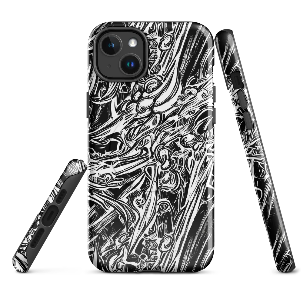 Blackwater Etch on MagSafe Tough Case for iPhone® — Front