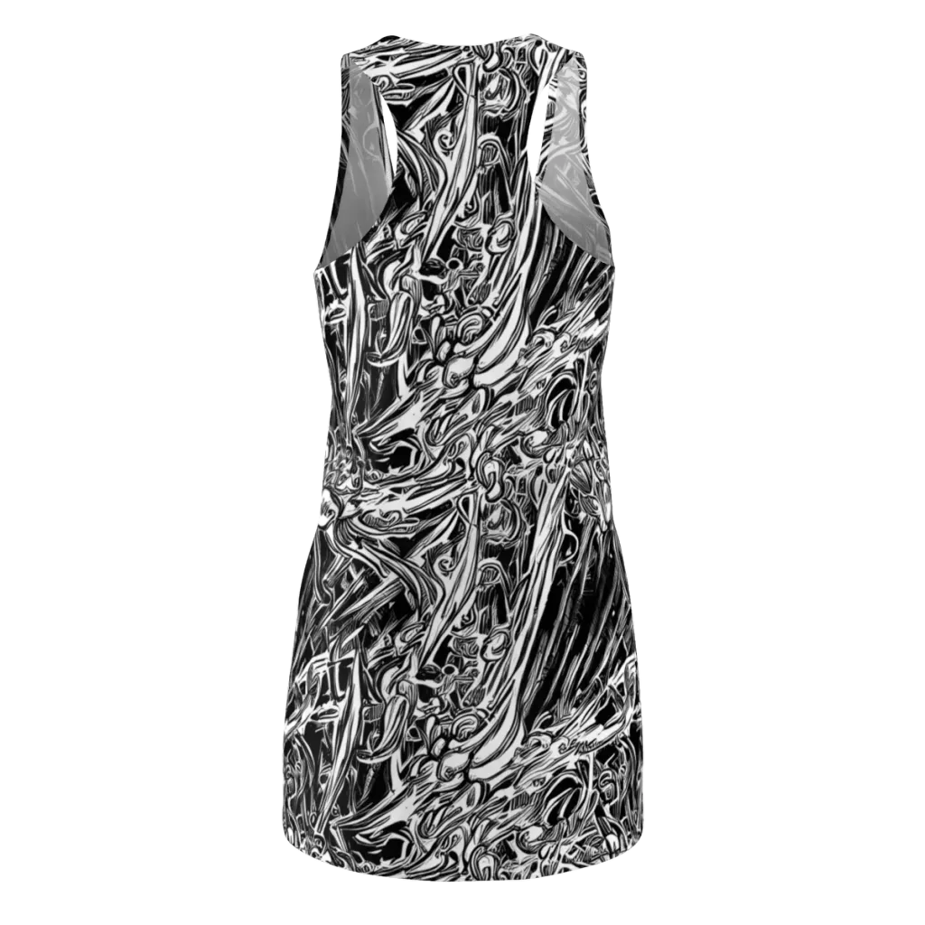 Blackwater Etch on Racerback Dress — Back