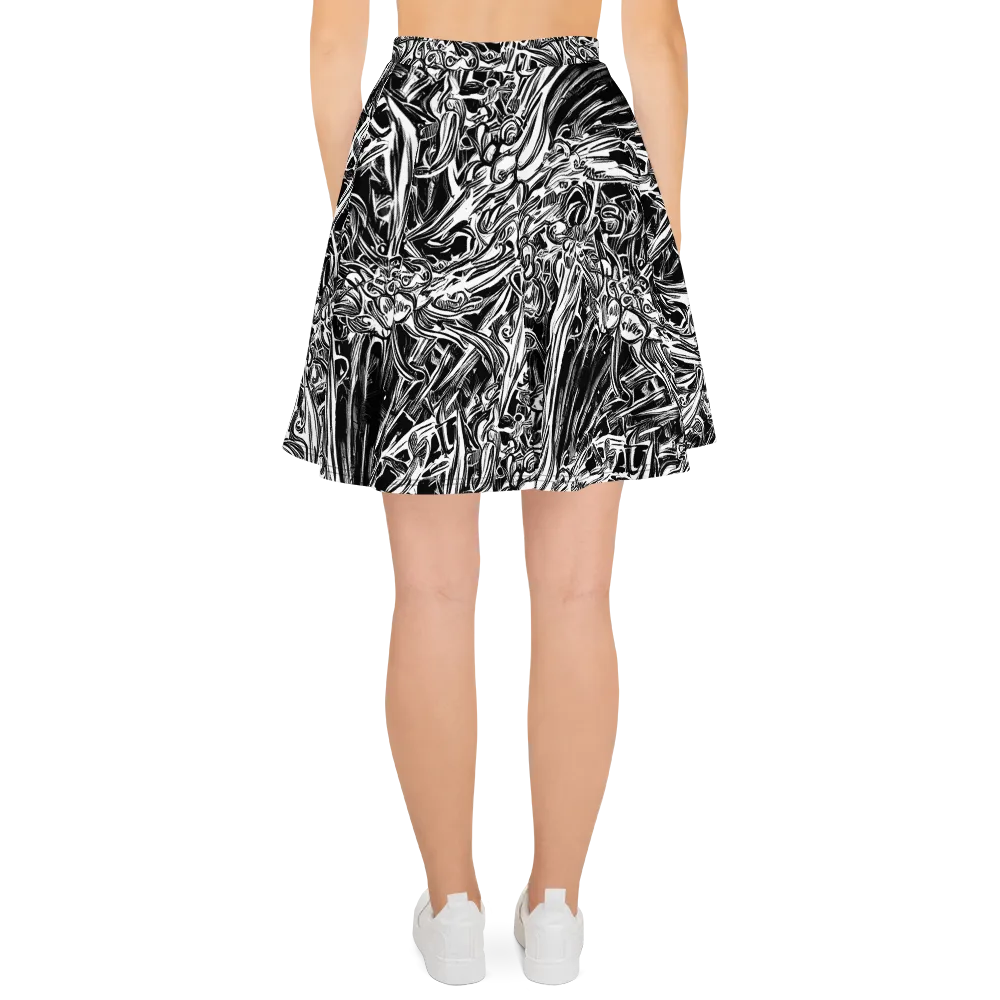 Blackwater Etch on Skater Skirt — Back