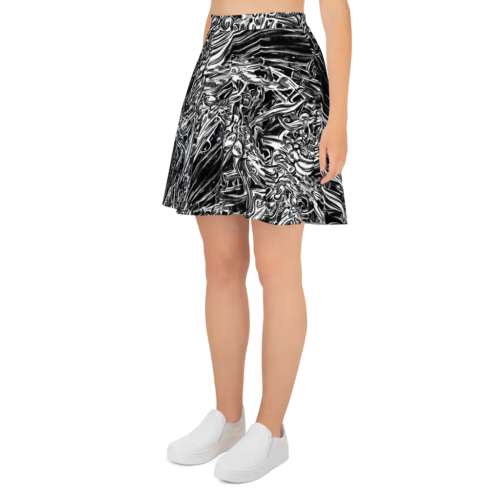 Blackwater Etch on Skater Skirt — Left