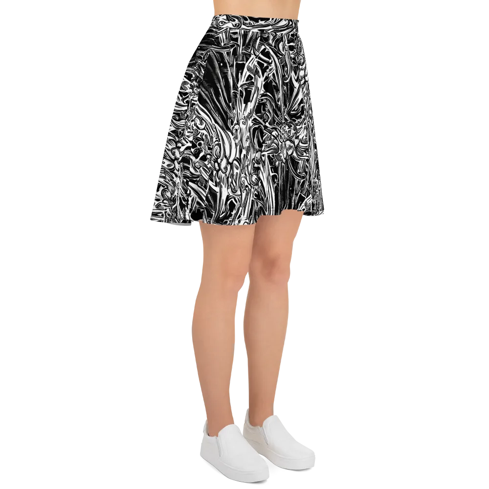 Blackwater Etch on Skater Skirt — Right