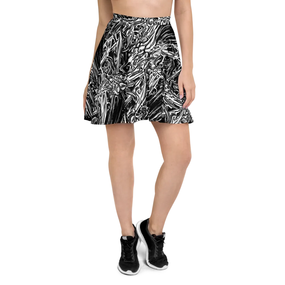 Blackwater Etch on Skater Skirt — Front