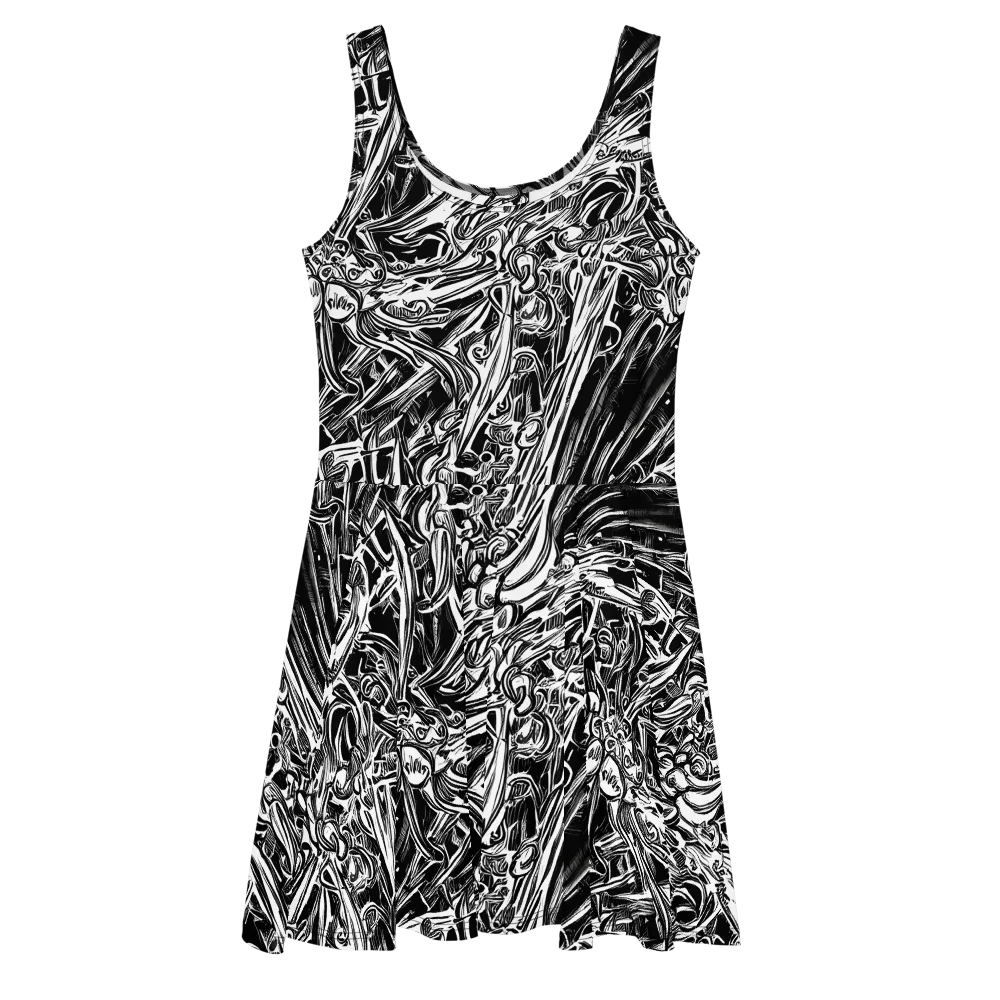 Blackwater Etch on Skater Dress — Front