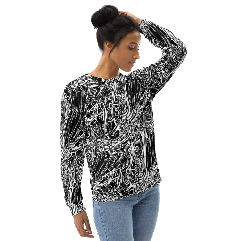 Blackwater Etch on Sweatshirt — Right Front
