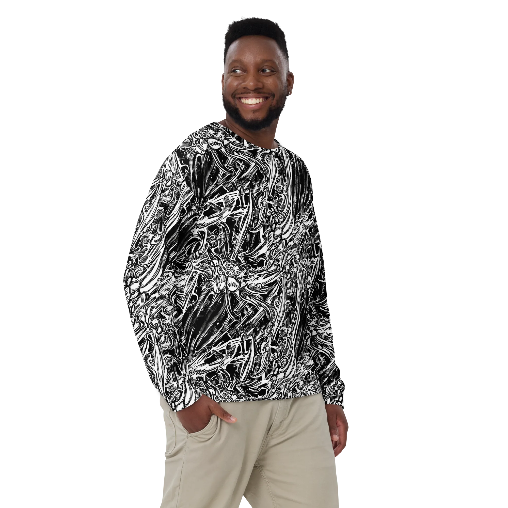 Blackwater Etch on Sweatshirt — Front