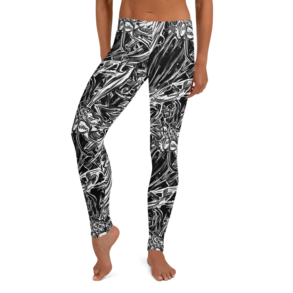 Blackwater Etch on Leggings — Front