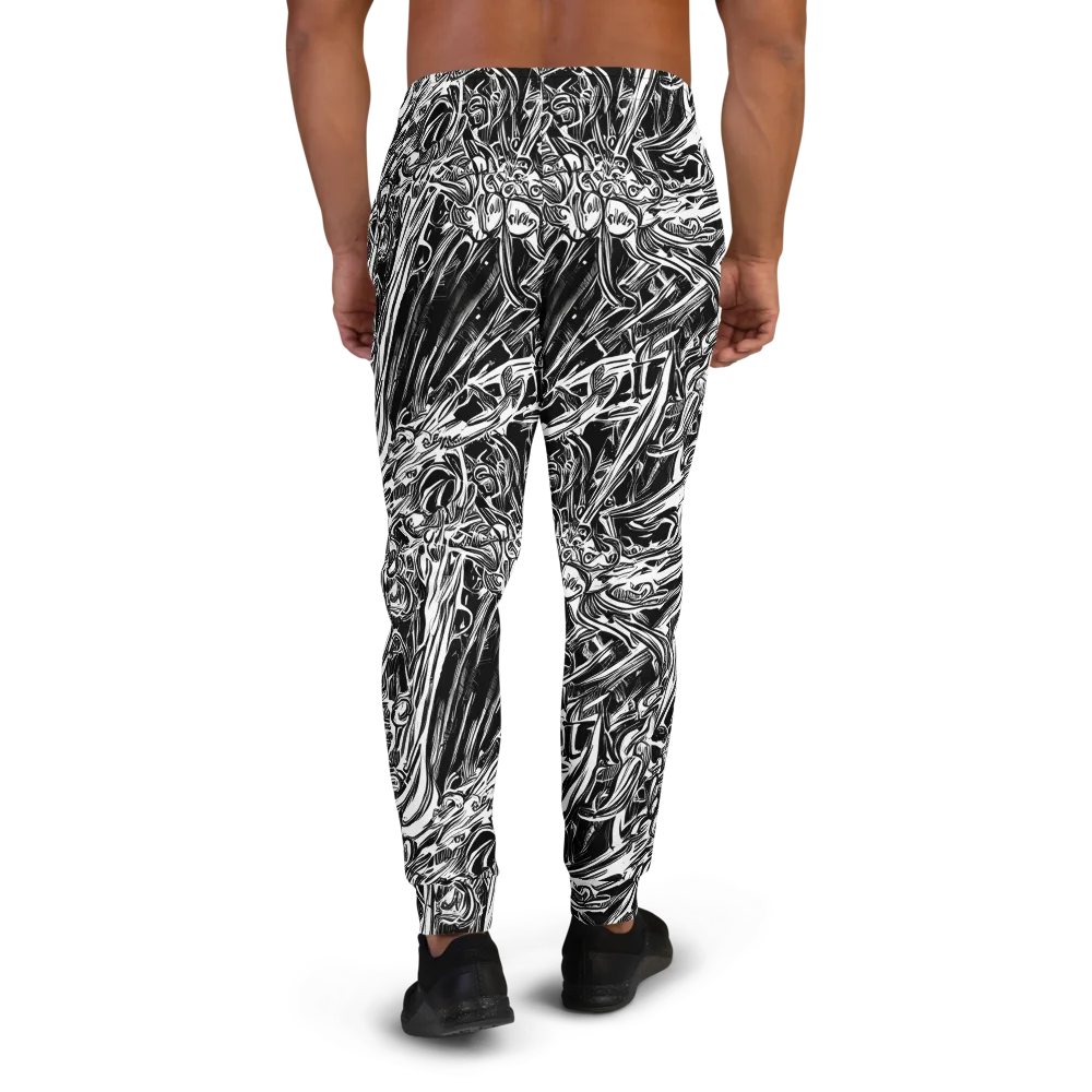 Blackwater Etch on Men's Joggers — Back