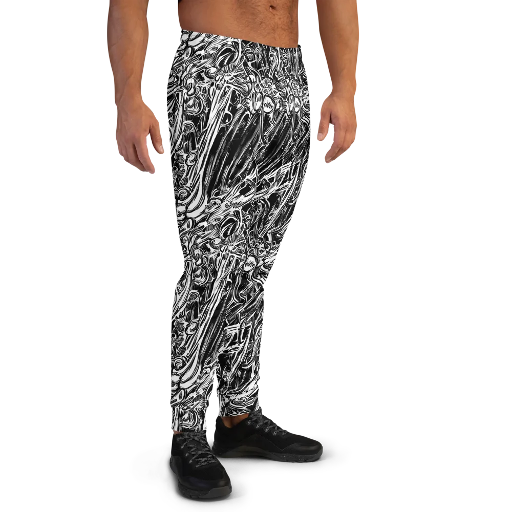 Blackwater Etch on Men's Joggers — Right