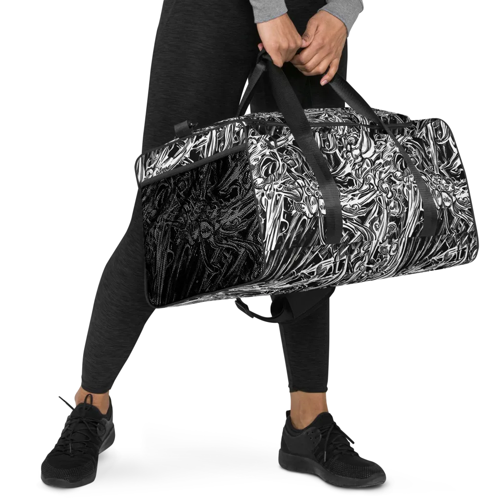 Blackwater Etch on Duffle Bag — Right Front