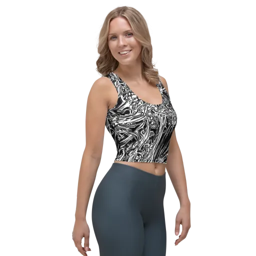 Blackwater Etch on a Crop Top