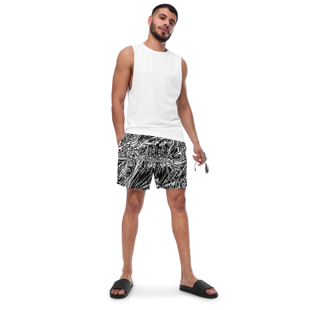 Blackwater Etch on Swim Trunks — Front