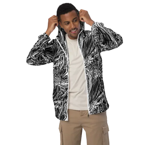 Blackwater Etch on a Men's Windbreaker