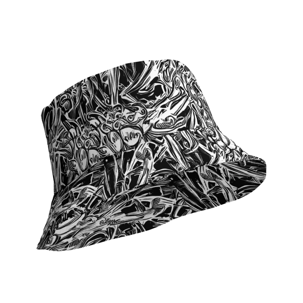 Blackwater Etch on Reversible Bucket Hat — Product details Outside