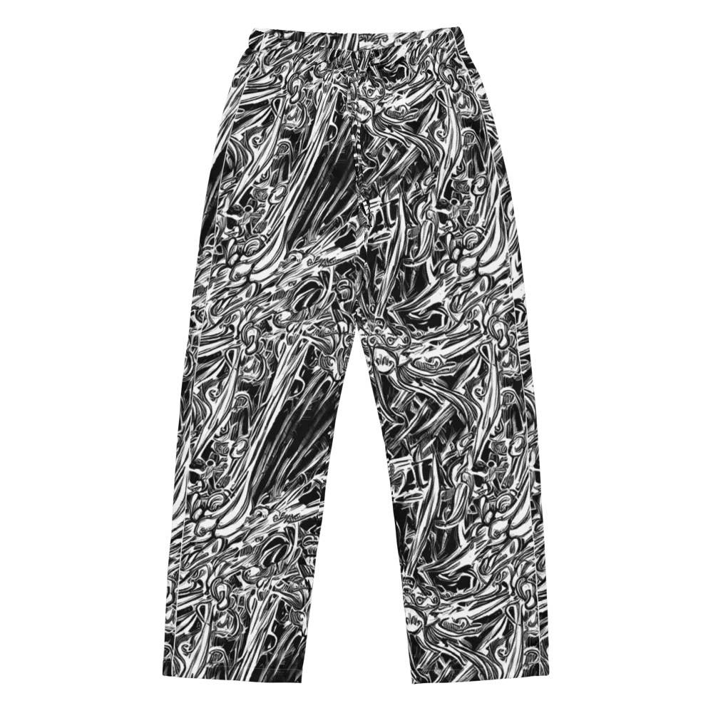 Blackwater Etch on Women's Pajama Pants — Front