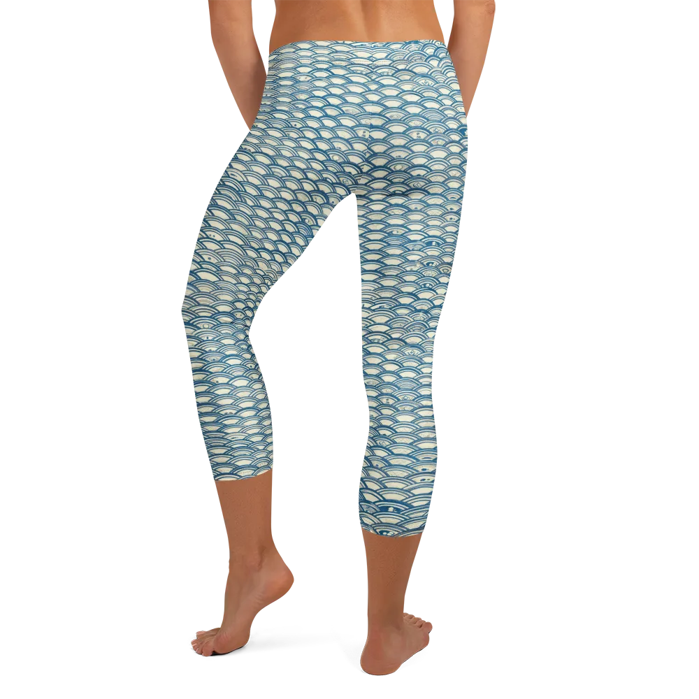 Tidal Archive on Capri Leggings — Back