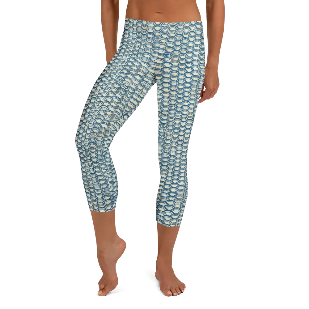 Tidal Archive on Capri Leggings — Front